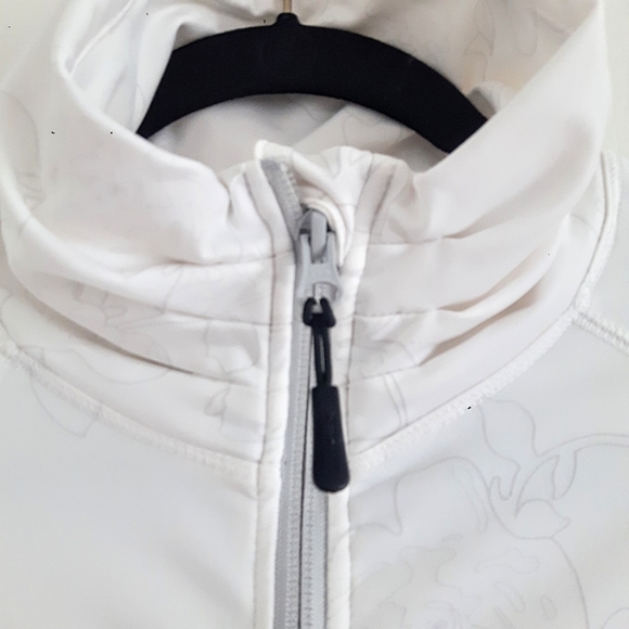 𝅺ABACUS Golf, Athletic/ Workout Jacket Top.  Like New  Size L  White - Picture 2 of 14